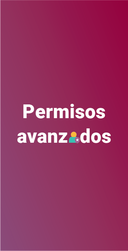 Permisos avanzados